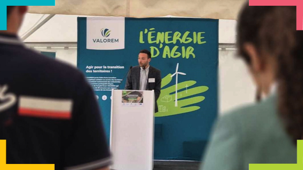 Inauguration de la centrale solaire de Limoux, pour le Groupe Valorem